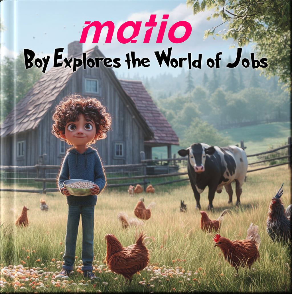 Boy Explores the World of Jobs