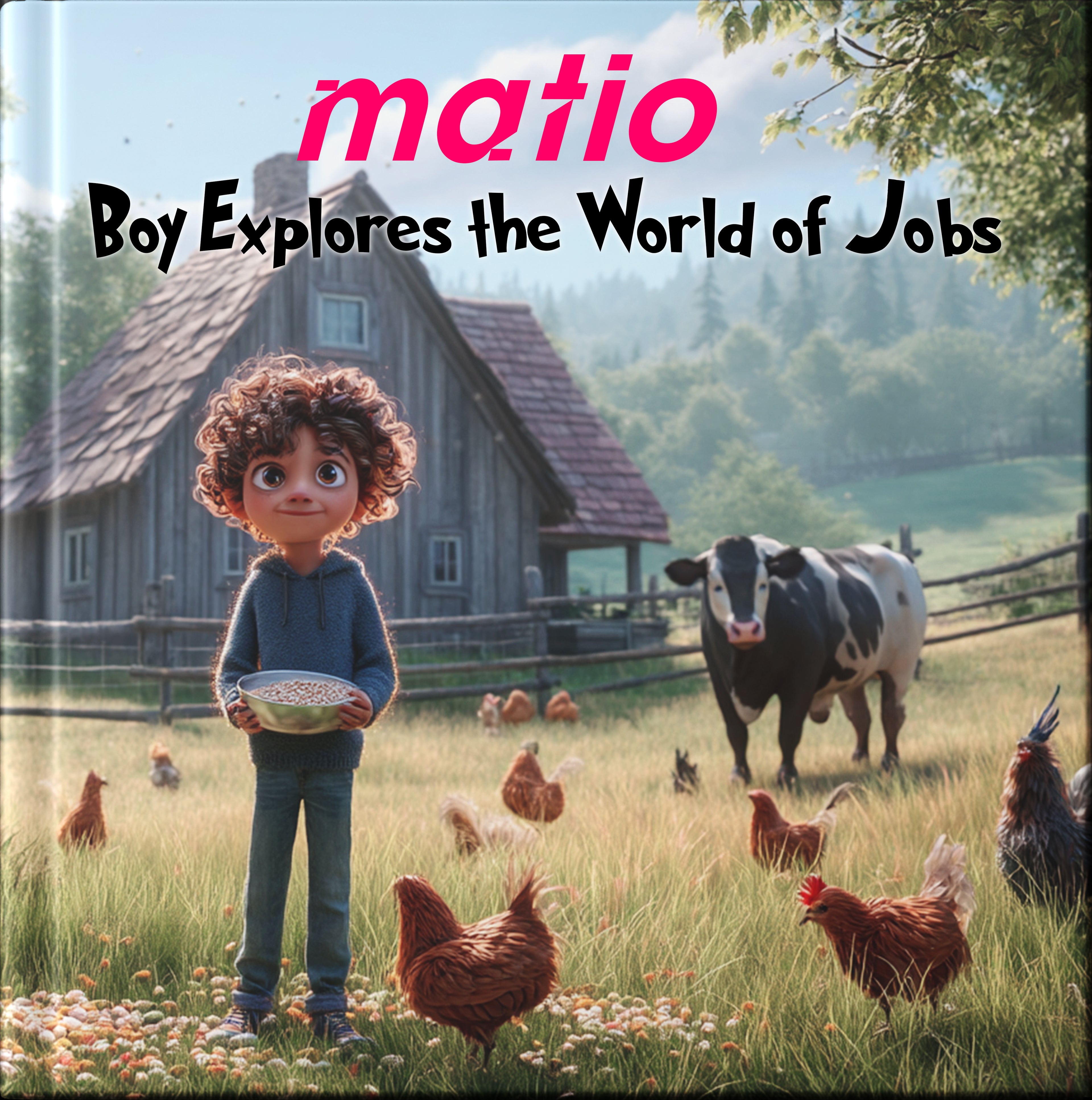Boy Explores the World of Jobs
